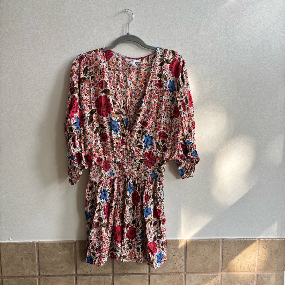 O'Neill Multicolor Floral Long Sleeve Dress